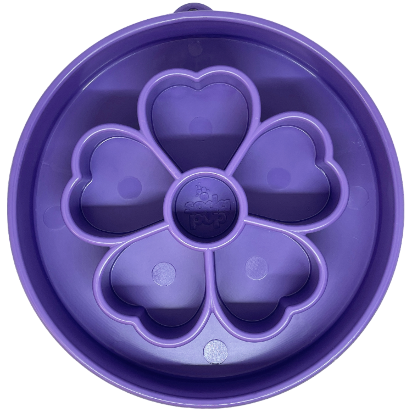Flower eBowl Deep Slow Feeder Dog Bowl for Enrichment - Flower Bowl