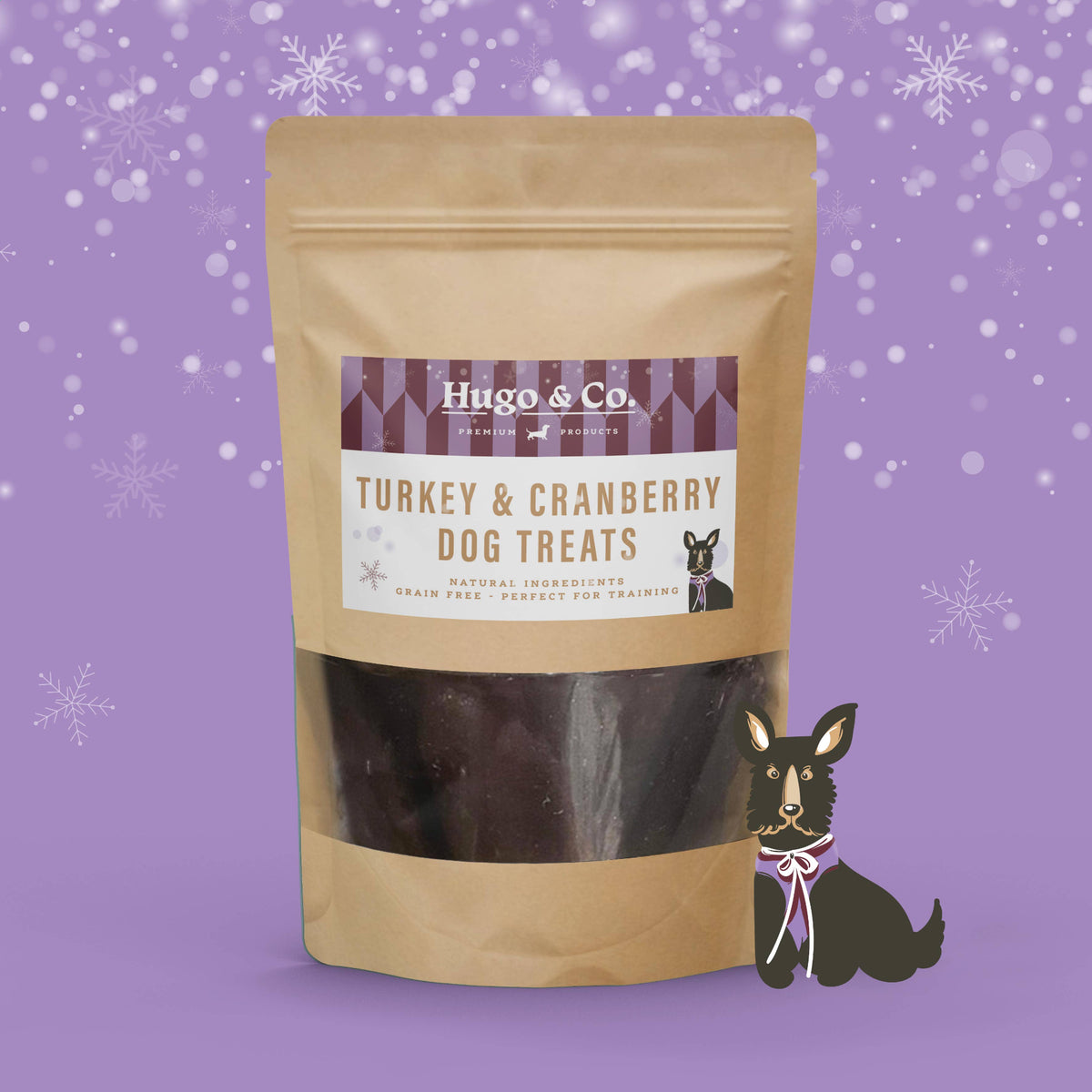 Christmas Turkey & Cranberry Dog Treats