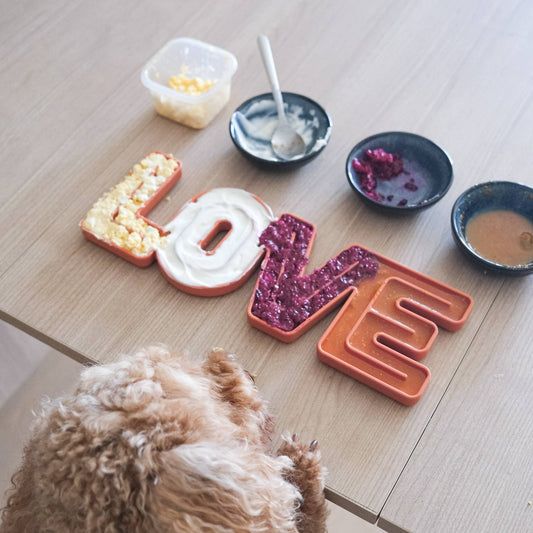 Lambwolf Collective LOVE Lickmat: TAN