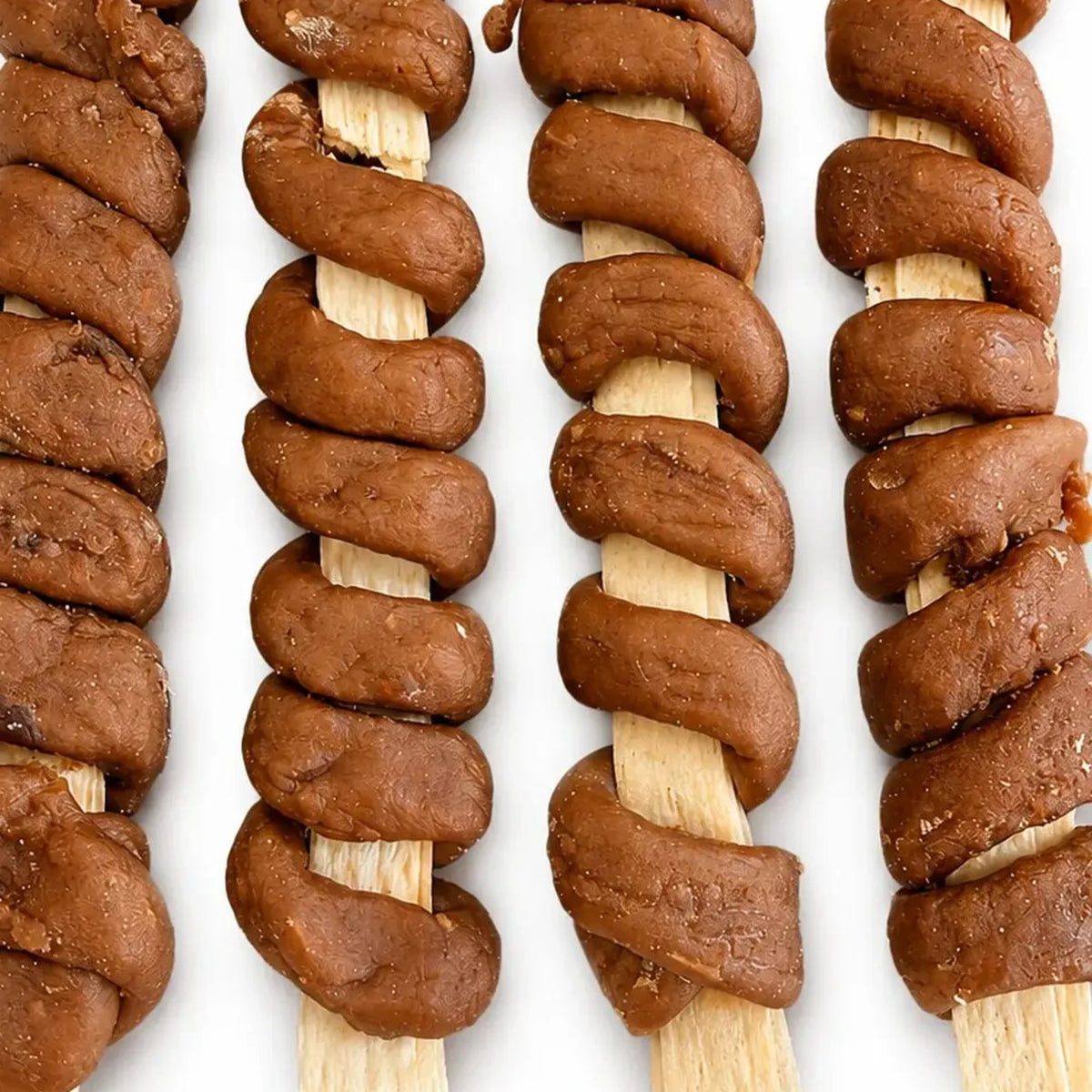 Cod strips wrapped in Duck Swirls