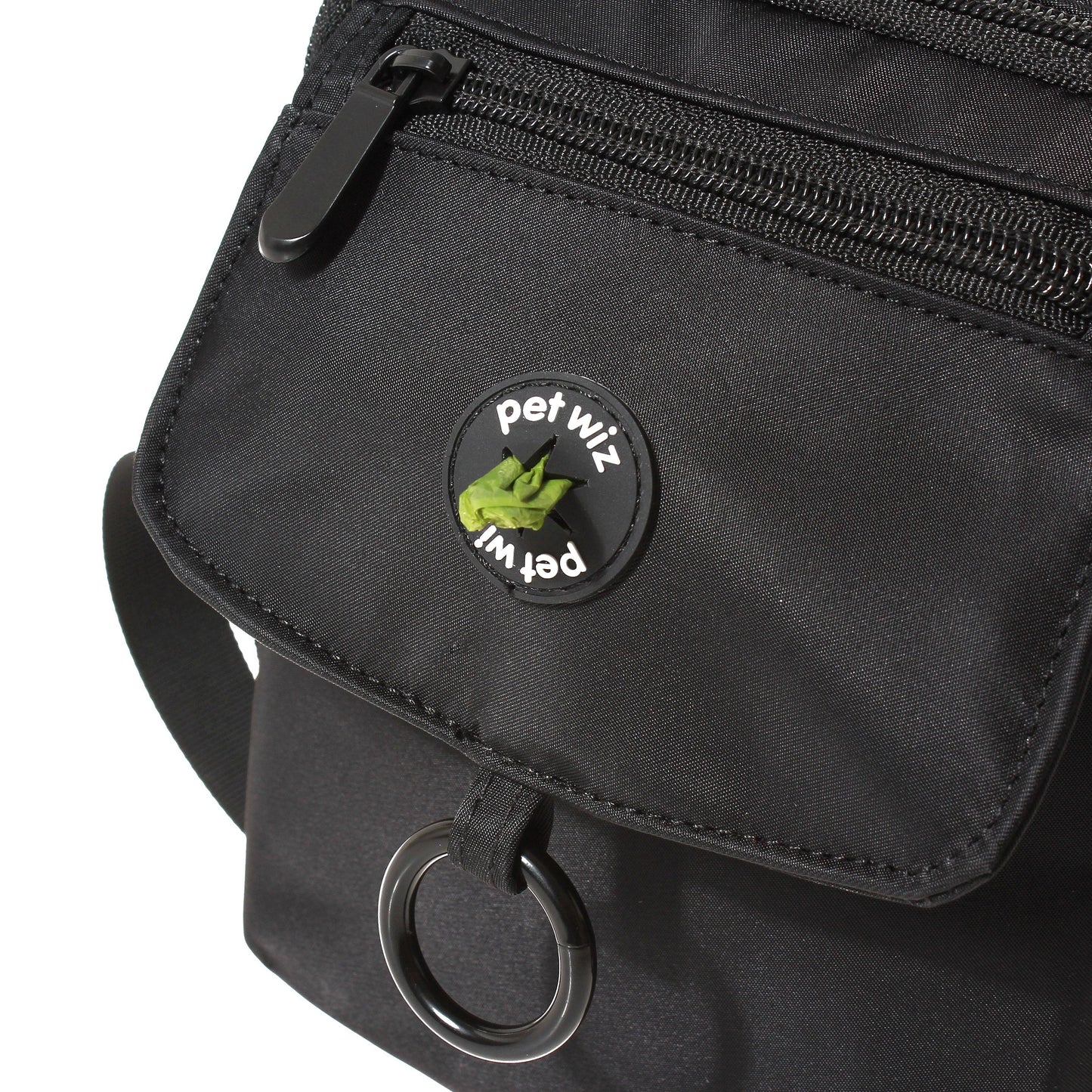 Water Resistant Dog Walking Bag - Black