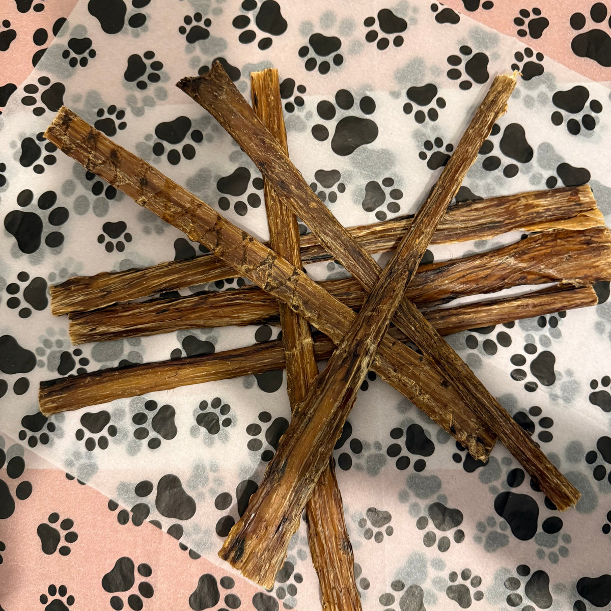 Ostrich biltong for dogs