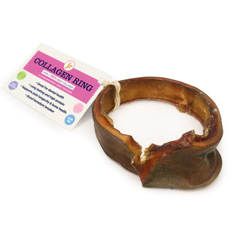 Beef Collagen Rings for Dogs – Long-Lasting Natural Dental & Joint Support Chew