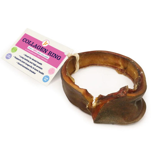 Beef Collagen Rings for Dogs – Long-Lasting Natural Dental & Joint Support Chew