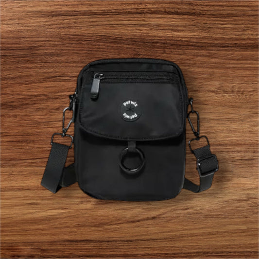 Water Resistant Dog Walking Bag - Black