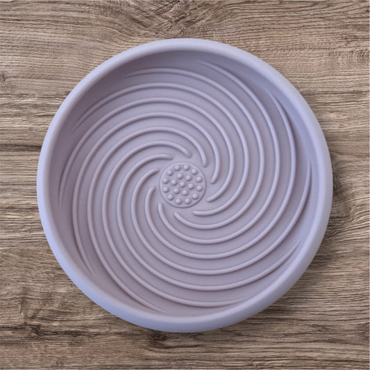 Meaty Bubbles Swirl Soother Lick Mat – Rose Pink