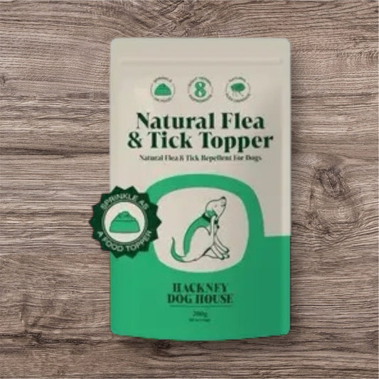 Hackney House Natural Flea and Tick Powder for Dogs | Herbal Repellent