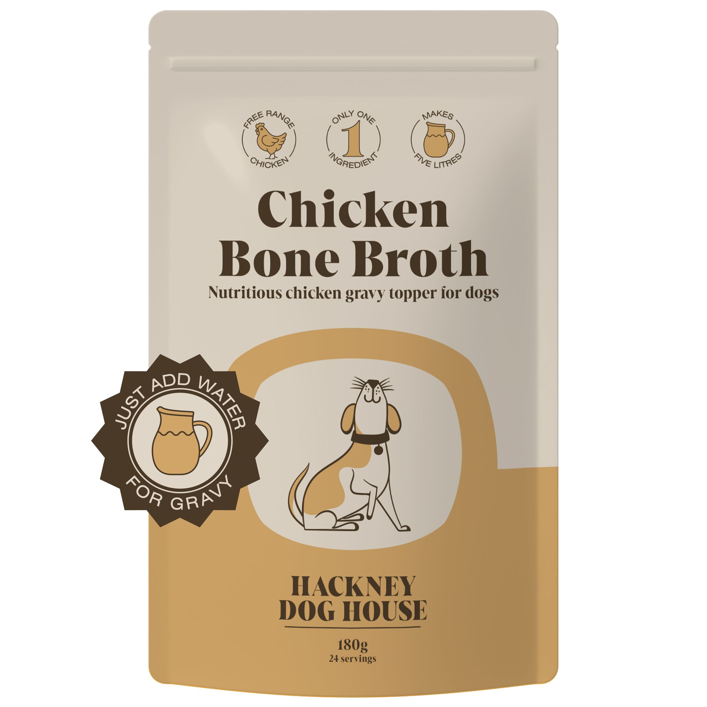 Hackney House Bone Broth for Dogs - Chicken