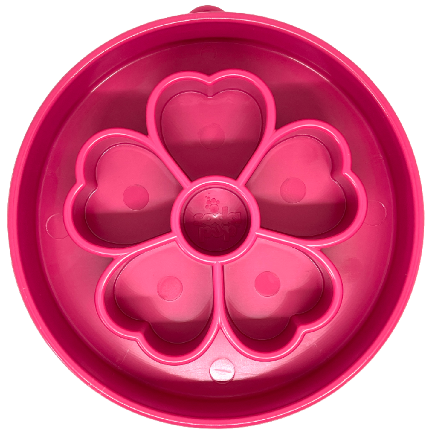 Flower eBowl Deep Slow Feeder Dog Bowl for Enrichment - Flower Bowl